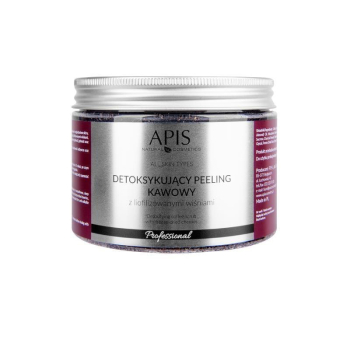 APIS Detoksujący peeling kawowy Wiśnia    !